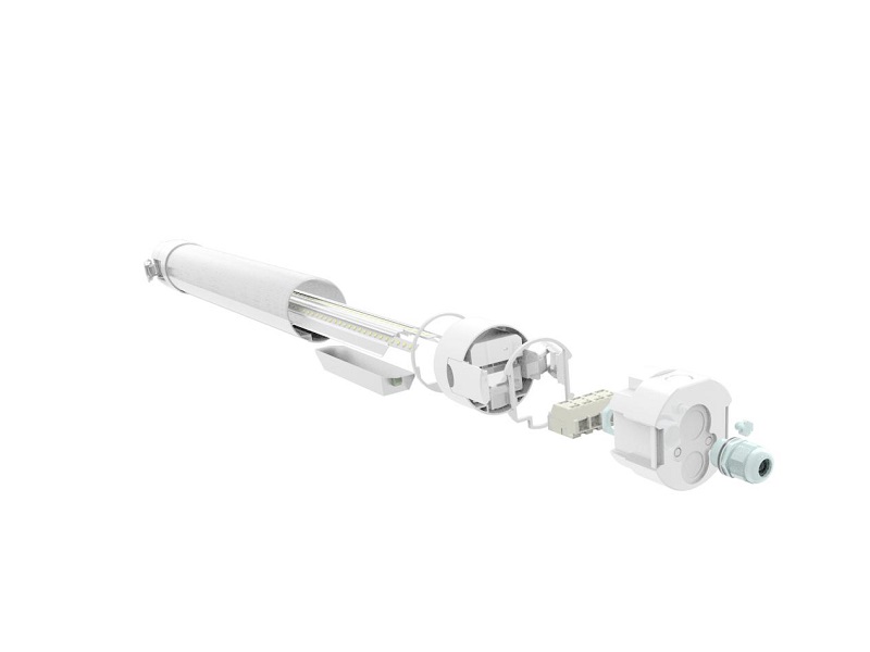 Wat is een LED Tri-proof lampbehuizing?