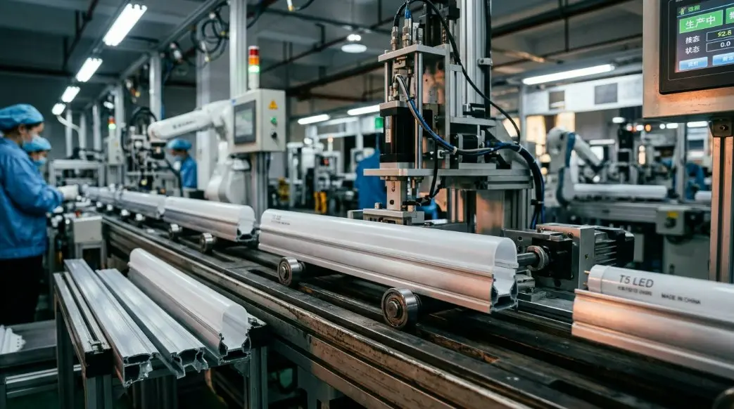 China's belangrijkste fabriek voor T5 LED-buisbehuizingen: de gids voor 2026 voor naleving van ecologisch ontwerp en geautomatiseerde inkoop op maat