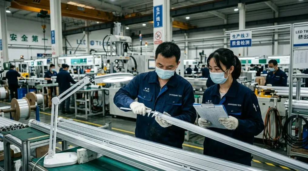 2026 China LED T8-buisfabriek: premium pc-covers en aluminium basissen voor wereldwijde OEM's