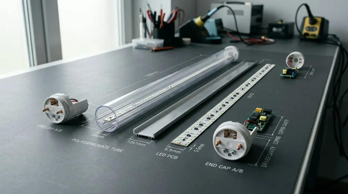 De ultieme gids voor 2026 over LED T8-kunststofbuisbehuizingen: navigeren door Amerikaanse UL/ETL-normen en eco-polycarbonaat-innovaties